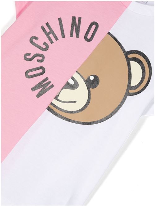 T-shirt bambina maniche corte MOSCHINO KID-TEEN | HUM04ILAA0250206